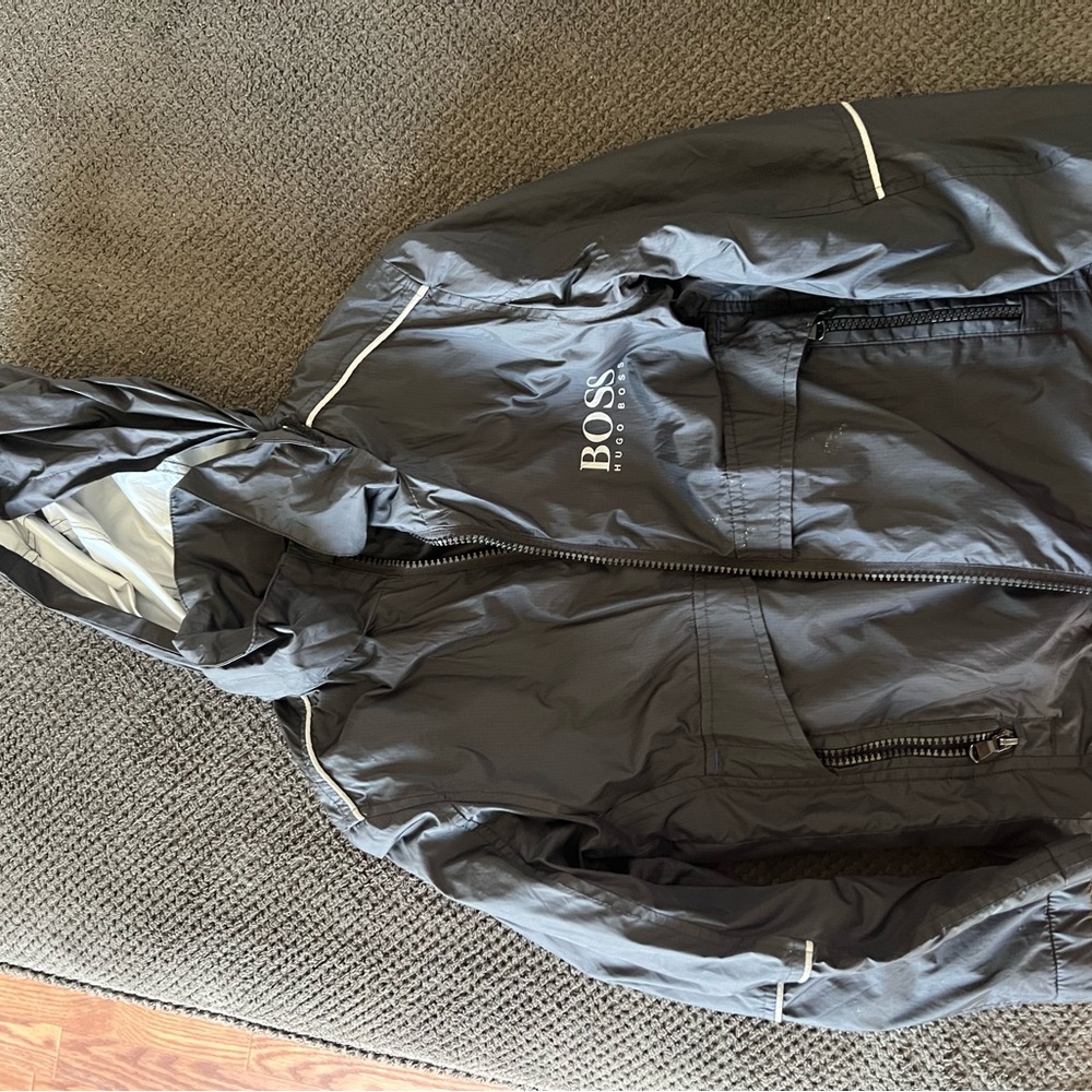 Hugo Boss Kids Gray Jean Jacket